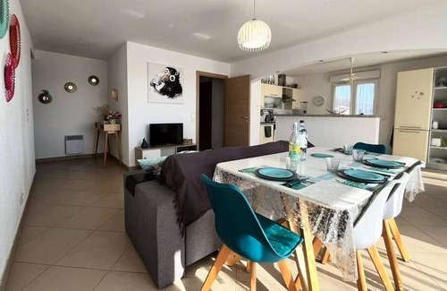 Moriani-Plage Apartment | MORIANI Centre Bright T3 close to the sea and shops