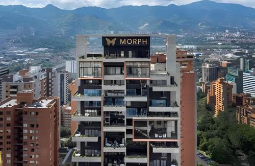 La Florida Apartment | Morph 302 - Apt moderno con techos altos, BBQ