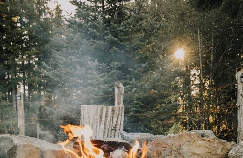 Forks RV Rental | Mossquatch Resort Tent 5- Upgrade your camping experience!