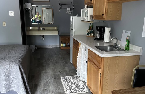 Winter Apartment | Motel in Sawyer County in Wisconsin on ATV/Snowmobile trails.