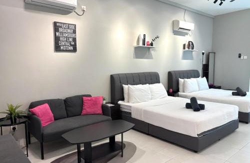 Tebrau Apartment | Mount Austin #Akademik #BigStudio 1-2Pax #Smart TV