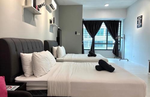 Tebrau Apartment | Mount Austin #Akademik #BigStudio 1-2Pax #Smart TV