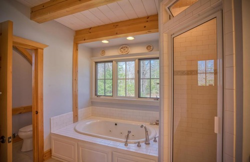 Mill Spring House | Mountain Dream 3 Bed, Sauna, & Stunning Views