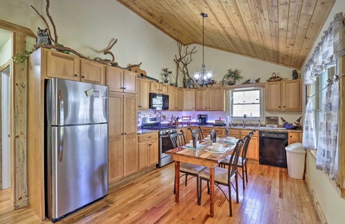 Andrews Cabin | Mountain Getaway w/Pond, Grill, & 2 Fire Pits!