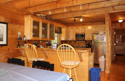 Cranberry Falls Cabin | Mountain Magic cabin with long-range mountain views. Optional ATV guided tours.