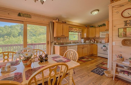 Maggie Valley Cabin | 'Mountain Peeks', wonderful views, pet friendly, great interior