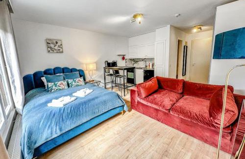 Veytaux Apartment | Mountain Sunrise Studio