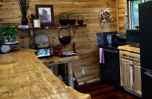 Brevard Cabin | Mountain Top Cabin with Long Range Mountain Views, Near Brevard