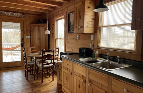 Suches Cabin | Mountain Top Views | Deck + BBQ | PetsOK | Firepit