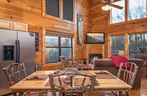 Gatlinburg Cabin | Mountain view, convenient location, fire pit, easy drive to cabin, family-fun!