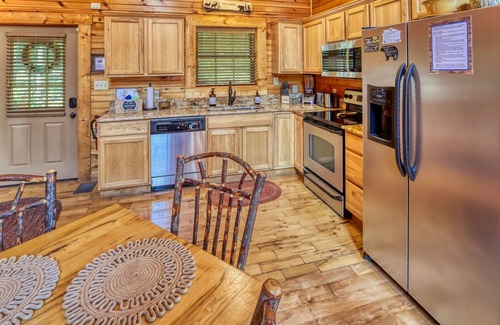 Gatlinburg Cabin | Mountain view, convenient location, fire pit, easy drive to cabin, family-fun!