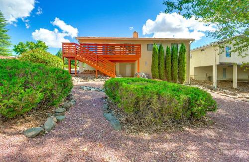 Prescott House | Mountain-View Deck Pet-Friendly Home in Prescott