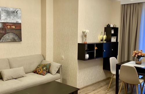 Bakuriani Apartment | Mountain view, delux designer decorated suite in Bakuriani’s 4* resort