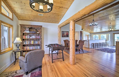 Baldwin Lake House | Mountain-View Home in Big Bear with Wraparound Deck