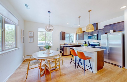 Joseph House | Mountain view home with private hot tub; near hiking trails & outdoor activities