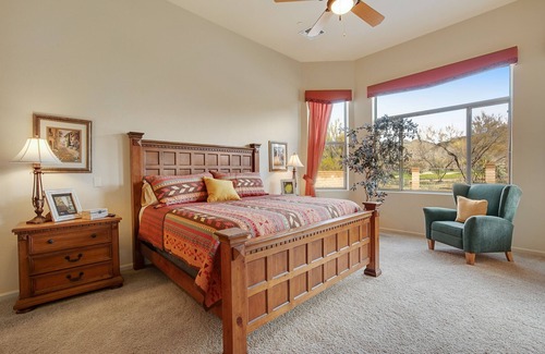 Dove Mountain House | Mountain-view retreat near golf with alfresco dining, 2 living rooms, jetted tub