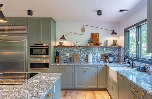 Warwick Ski Chalet | Mountain View Retreat w/Hot Tub, Theater, and Gym