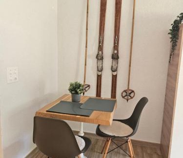 Klosters-Serneus Apartment | Mountain View Studio Klosters
