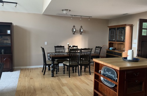Lakemont House | Mountain views, game room, hot tub , king bed