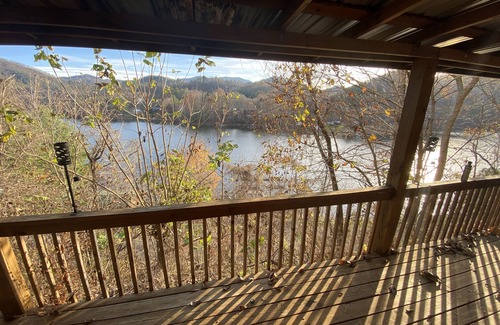 Butler House | Mountainside Lakefront Getaway New Hot Tub