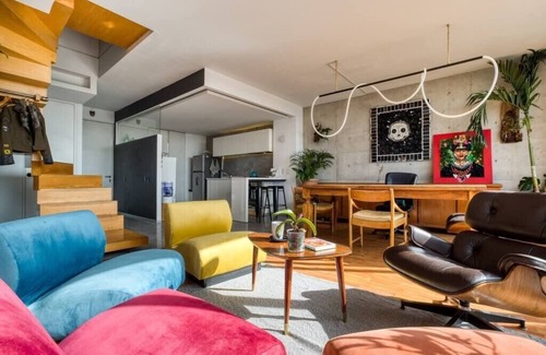 La Condesa Apartment | Mr.W Artistic Loft 3BR Condesa