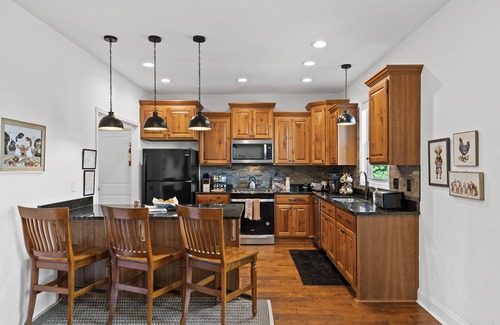 Morganton House | Mtn View & Game Room in Morganton: Spacious Cabin!