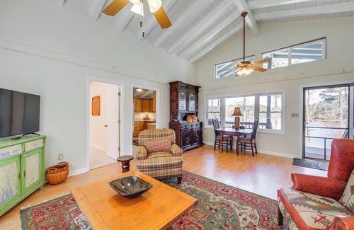 Cullowhee House | Mtn-View Home on Lake Glenville w/Dock