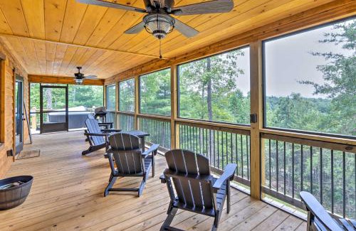 Unaka House | Murphy Mtn Retreat Wraparound Deck and Hot Tub