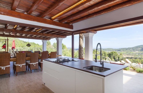 Sant Joan de Labritja Villa | My Rental Homes - Villa Edward with terraces all of them very well furnished