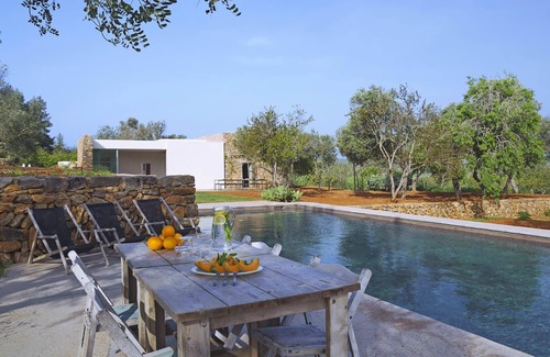 Santa Eulalia del Rio Villa | My Rental Homes - Villa Cave with private garden pool and air conditioning