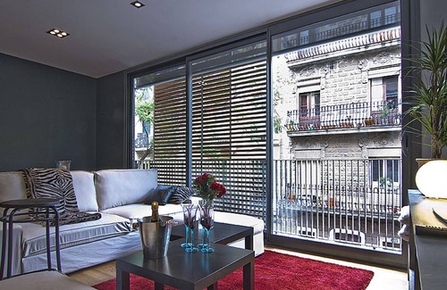 la Vila de Gracia Apartment | My Space Barcelona Penthouse near commercial area with pool and terrace