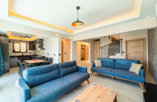 Faralya Villa | n VILLA-11890 - 3+1 charming holiday villa with sea view, heated pool, jacuzzi,
