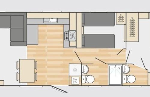Millom House | Nadia's Lodge Smart TV & Wi-Fi