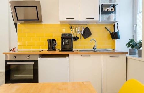 Friedrichshain Apartment | Nahe Boxhagener Platz für 4 Personen