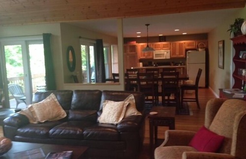 Topton House | Nantahala Getaway-Lakefront -mountain views. Firepit,Generator, wifi - STARLINK