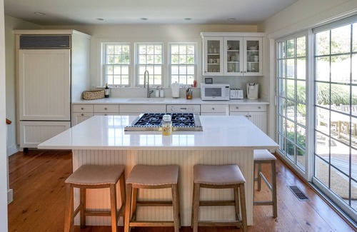 Nantucket House | Nantucket family retreat with pool, basketball court, and bungalow