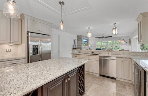 Central Naples House | Naples Coastal Beach Cottage W/Private Pool - Walk to the Beach & Waterside!