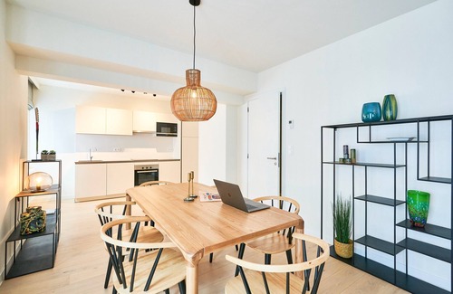 Plasky Apartment | NATO&EU 2BR Apt - Free Parking/Washer/Luggage Room