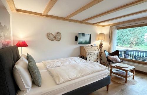 Pontresina Apartment | Natur, Erholung, moderne 35m2, mit Parkplatz - SP19