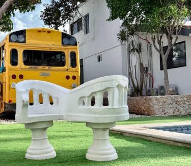 Colonia Campestre House | Naturally bright stay for 3 plus pool