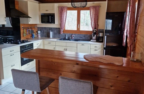 Anould Ski Chalet | Nature chalet with Finnish bath near Gérardmer