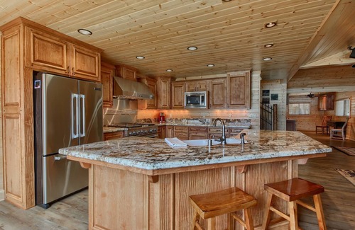 Bass Lake House | Nature's Lakefront Estate, Private Dock plus 7 BR, 4 BA