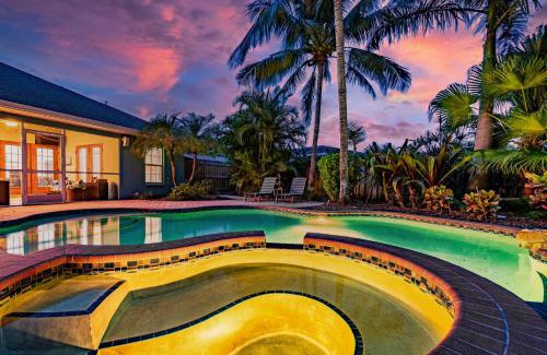 Harbor Hills House | Nautical Escape! Private pool home with a tropical backyard oasis!