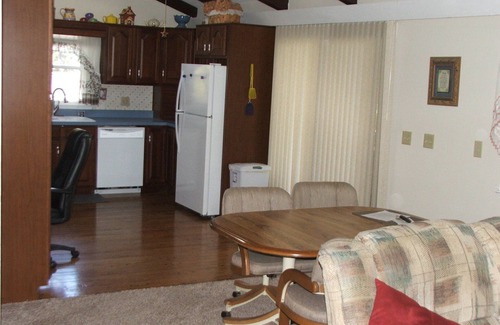 Newland Ski Chalet | NC Blue Ridge Mountain chalet overlooking mountain golf course