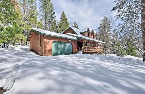 Glencoe House | Near Bear Valley Peaceful Arnold Home with Hot Tub