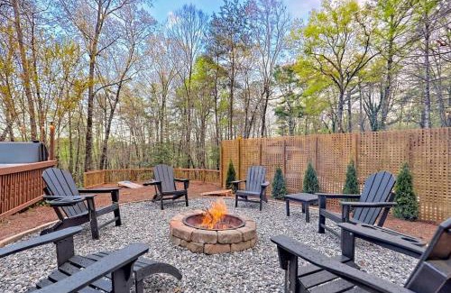 Helen Ski Chalet | Near Downtown Helen - HotTub, Sauna, Game Room, Fire Pit
