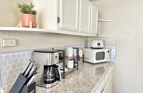 Medford House | Near Downtown- Kitchen-washerdryer-parking