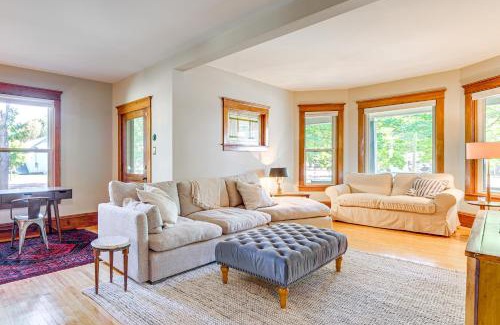 Boyne City House | Near Lake Historic Boyne City Home with Fire Pit!