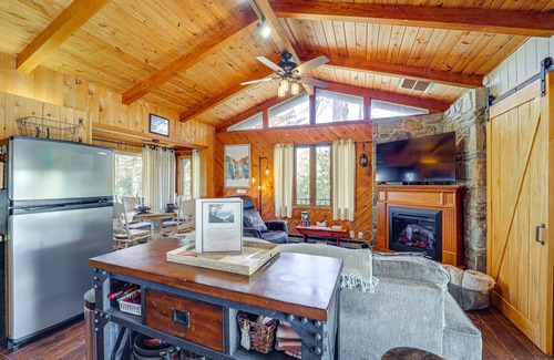 Newland Cabin | Near Lake + Trails: Rustic Newland Cabin w/Deck!