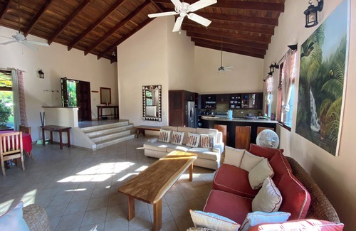 Puerto Carrillo House | NEAR THE BEACH/Private pool. Walkable/Amazing gardens. 5 BDR/Ideal for families